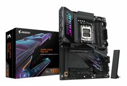 GIGABYTE X870E AORUS PRO X3D Motherboard - Supports AMD Ryzen 9000 CPUs, 18+2+2 Phases Digital VRM, up to 9000Hz DDR5 [OC], 2xPCIe 5.0 + 2xPCIe 4.0, Wi-Fi 7, 5GbE LAN, USB 4 (Gigabyte X870E AORUS P...