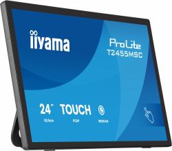 iiyama T2455MSC-B2 Touch-Control-Panel 60,5 cm [23.8"] 1920 x 1080 Pixel (iiyama ProLite T2455MSC-B2 - LCD-Monitor - 61 cm [24"] [23.8" sichtbar] - Touchscreen - 1920 x 1080 Full HD [1080p] @ 120 H...