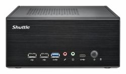 Shuttle XPC slim Barebone XB860G2 - S1851, Intel H860, 1xDP, 2xHDMI, 2 PCIe Slots [1x 16X & 1x X1], 2x Intel LAN [1G + 2.5G], 8x USB, 3x M.2, 24/7 Dauerbetrieb (XB860G2 S1851 B860 BLACK 180W - GLN ...
