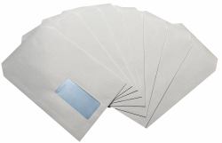C5 Envelopes Plain Self Seal 90gsm White [Pack of 500]