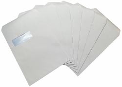 C4 Envelopes Plain Self Seal 90gsm White [Pack of 250]