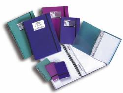 Snopake NoteGuard HardBack - Electra, 3x5" 60 page personal organizer Polypropylene [PP] (Snopake FSC NoteGuard Pocket Size 60 Sheet/120 Pages Notebook- 5 Books)