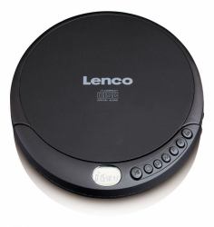 Lenco CD-010 CD-Player Schwarz Tragbarer CD-Player (Cd-010 Cd Player Portable Cd - Player Black - Warranty: 12M)