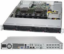 Supermicro SuperServer 6019P-WT Intel® C621 LGA 3647 [Socket P] Rack [1U] Schwarz (1U BARE 2XPHI C621 4X3.5HS,Dual Socket P [LGA 3647], 12x DIMM DDR4, Intel C621, 4x SATA III, 2x RJ-45, ipmi lan, ...