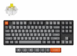 Keychron K8 Max tastiera Universale USB + RF Wireless + Bluetooth QWERTY Inglese UK Nero 