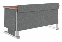 Middle Atlantic Products FML-60AE0MC-FR Rednerpult Grau, Rot 74,8 kg (FM LECTERN 6027 HTADJ E0 MG FR)