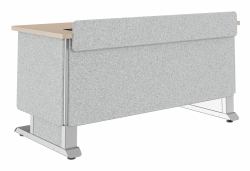 Middle Atlantic Products FML-60AE1MS-UK Rednerpult Grau, Holz 74,8 kg (FM LECTERN 6027 HTADJ E1 MG UK)