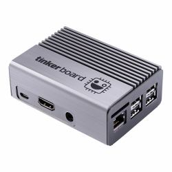 ASUS Tinker Fanless Aluminum Case Custodia Argento (Tinker Fanless Aluminum Case - Silver - Warranty: 12M)