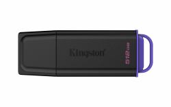 Kingston Technology DataTraveler 512GB Tragbarer USB 3.2 Gen 1 Exodia Schwarz + Violett (512GB USB 3.2 GEN 1 EXODIA BLACK/PUR)