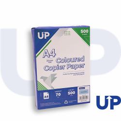 UP Coloured A4 Copier Paper 70GSM Pastel Blue - 500 sheets