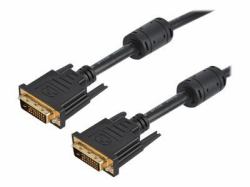 Prokord CABLE DVI-D - DVI-D DUAL LINK 15M BLACK (Prokord DVI-kabel 15m DVI-D Dual Link)