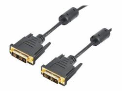 Prokord CABLE DVI-D - DVI-D SINGLE LINK 10M BLACK (Prokord DVI-kabel 10m DVI-D Han DVI-D)