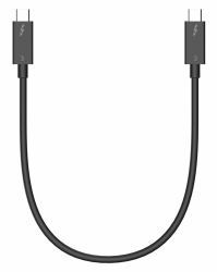 Prokord T3CC-08 Thunderbolt-Kabel 0,8 m 40 Gbit/s Schwarz (Prokord Thunderbolt 3 Certified 0.8m.)