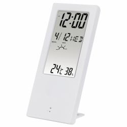 Hama TH-140 Elektronisches Umgebungsthermometer Drinnen Weiß (TH140 THERM HYGROM WEATHER WHITE)