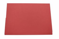 Exacompta Guildhall 50PK 14x10 Document Wallet 315gsm Red