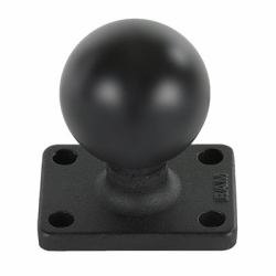 RAM Mounts RAM-202U-152 Halterungsteil/-zubehör (RAM base, 1.5" x 2", C-size - Ball Base with 1" x 1.5 - 4-Hole Pattern - Warranty: 300M)