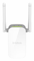 Wireless Range Extender N300 - With 10/100 port and external - antenna - Warranty: 24M