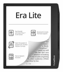 PocketBook Era Lite Liseuse Écran tactile 16 Go Wifi Noir (PocketBook Era Lite)