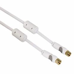 Thomson 00132229 coaxial cable 3 m F White 