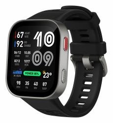 Amazfit Bip Max 5,26 cm [2.07"] AMOLED Numérique 432 x 514 pixels Écran tactile Argent Wifi GPS [satellite] (Amazfit Bip Max Smartwatch silver)