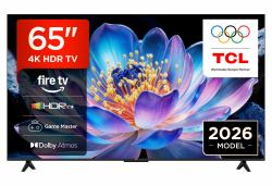 TCL 65V6D-UK Fernseher 165,1 cm [65"] 4K Ultra HD Smart-TV WLAN Schwarz 280 cd/m² (TCL V6D 65 4K HDR FIRE TV HDR10+)