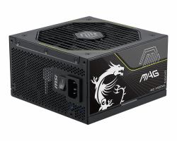 MSI MAG A1000PLS PCIE5 unité d'alimentation d'énergie 1000 W 24-pin ATX ATX Noir (MSI 1000W PLATINUM FM MAG A1000PLS PCIE5)