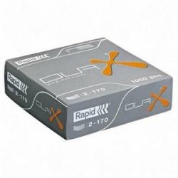Rapid Staples Duax Galvanized Box of 1000 (Rapid HÃ¦fteklamme Duax Ã¦ske a 1000)