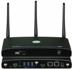 SY Electronics Wireless presentation/collaboration Switcher - 3x USB-B 3.0, 1x HDMI 2.0 Output, 3x USB-B 3.0, 1x USB-C, 1x USB-B 2.0/USB-C, 1x RS232, 2x LAN [1x PoE], 1x 3.5mm Audio Jack Output (Wi...