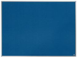 Nobo 1915484 bacheca per appunti Interno Blu Alluminio (Nobo Value Blue Felt Notice Board 1200x900mm)