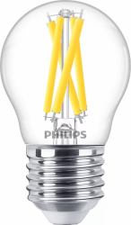 Philips Filament-Lampe Tropfenform, klar, 40 W P45 E27 (Philips Filament Candle Clear - 40W P45 E27 - Warranty: 12M)