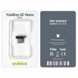 Yubikey 5C Nano Fips - Warranty: 12M