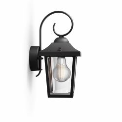 Philips myGarden Buzzard Wall Light 60W E27 No-bulb (Philips Mygarden Buzzard Wall - Light 60W E27 No-Bulb - Warranty: 12M)