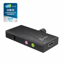 j5create JVA02 Live Capture Adapter HDMI™ to USB-C™ with Power Delivery, Black (Live Capture Adapter HdmiT To - Usb-CT With Power Delivery, - Black - Warranty: 12M)