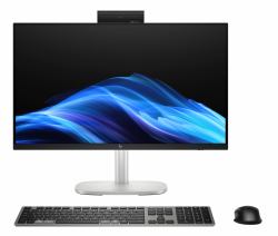 HP E5MJ8ET All-in-One PC/Workstation 60,5 cm [23.8"] 1920 x 1080 Pixel 32 GB DDR5-SDRAM Windows 11 Pro Wi-Fi 7 [802.11be] AI PC Silber (HP EliteStudio 8 G1i - All-in-One [KomplettlÃ¶sung] - Core ...