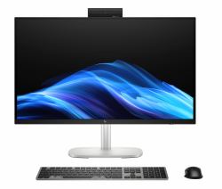 HP E5MK3ET All-in-One PC/Workstation 68,6 cm [27"] 2560 x 1440 Pixel 32 GB DDR5-SDRAM Windows 11 Pro Wi-Fi 7 [802.11be] AI PC Silber (HP EliteStudio 8 AiO G1i U726532GB/1TBPC Germany - German local...