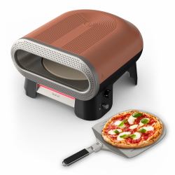 Tefal JM600T pizza maker/oven 1 pizza[s] Terracotta (Tefal ELEKTRISCHER PIZZAOFEN + PIZZASCHNEIDER)
