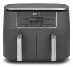 Ninja DZ300EU friggitrice Doppia 7,6 L Indipendente 2470 W Friggitrice ad aria calda Grigio (Ninja DZ300EU Dual Zone HeiÃluftfritteuse)