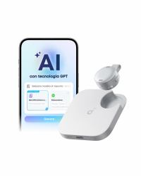 Anker Soundcore Work di , Registratore Vocale AI Portatile, Trascrizione/Sintesi AI, 6 Mesi di PRO in Omaggio, Riepilogo Cross-Meeting, Marcatura con Doppio Tocco, Certificato MFi, Protezione Priva...