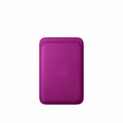 Apple iPhone Feingewebe Wallet mit MagSafe – Magenta (FINEWOVEN WALLET - WITH MAGSAFE MAGENTA)
