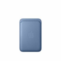Apple iPhone Feingewebe Wallet mit MagSafe – Hyazinthenblau (FINEWOVEN WALLET - WITH MAGSAFE WILDFLOWERBLUE)