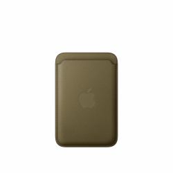 Apple iPhone Feingewebe Wallet mit MagSafe – Dunkeloliv (FINEWOVEN WALLET - WITH MAGSAFE DARKOLIVE)