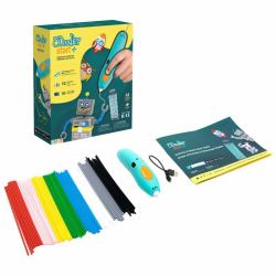 3Doodler Start Plus 3D pen 0.77 mm Turquoise, Yellow (3Doodler MINT 3D Stift Start+ Essential Pen Set ab 6 Jahren)