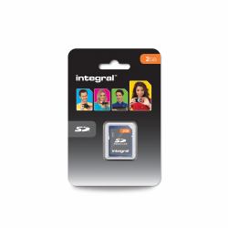 Integral INSD2GV2 Speicherkarte 2 GB SD MLC (2GB SD MLC FLASH INTEGRAL)