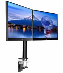 iiyama DS1002C-B1 Flachbildschirm-Tischhalterung 81,3 cm [32"] Tisch/Bank Schwarz (iiyama DS1002C-B1 Flat Panel Desk Mount Dual Monitor Arm)
