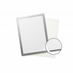 Durable 496823 magnetic frame A4 Grey (Durable DURAFRAME Grip A4 Silver)