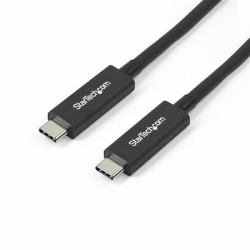StarTech.com 1m Thunderbolt 3 USB C Kabel [40Gbit/s] - Thunderbolt und USB kompatibel (1M THUNDERBOLT 3 40GBPS CABLE - .)