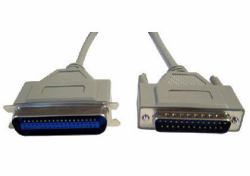 Cables Direct PC-107 Paralleles Kabel Grau 7 m (CDL 7MTR D25 M - 36 Cent M)