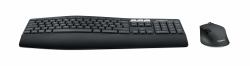 Logitech 920-008221 Tastatur Maus enthalten Universal RF Wireless + Bluetooth QWERTZ Deutsch Schwarz (MK850 Combo, German - Wireless, QWERTZ - Mouse and Keyboard - Warranty: 24M)