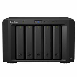 Synology DX517 Disk-Array 0 TB Desktop Schwarz (Synology DX517 5 bay expansion unit for DS1817+/DS1517+/DS1817/DS1517 [3Years warranty])