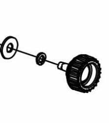 Datamax O'Neil DPO15-3205-01 6mm M3 Screw kit (KIT M3 X 6MM THUMBSCREW - M CLASS)